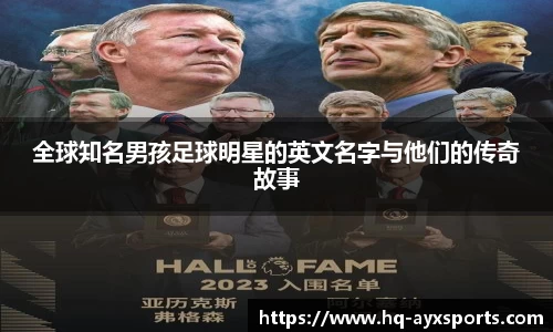 全球知名男孩足球明星的英文名字与他们的传奇故事